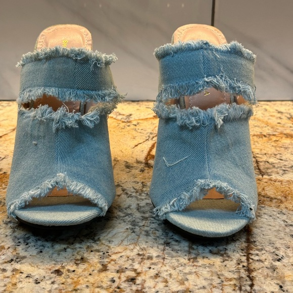 💙DENIM MULES 🖤💗 - Picture 10 of 12